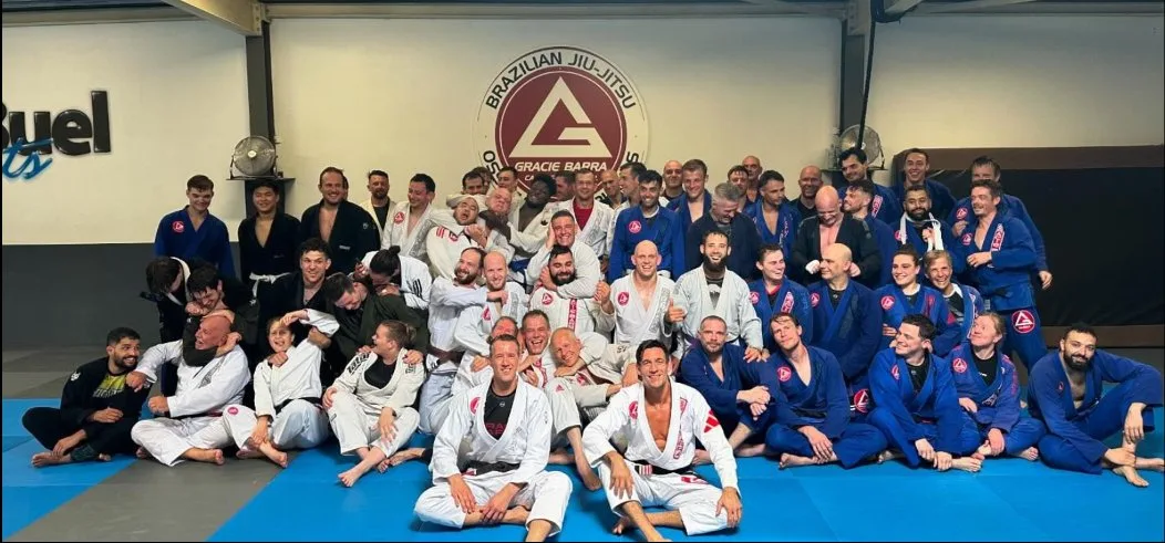 Met het team op de mat